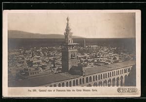 Ansichtskarte Damascus, General view from the Great Mosque