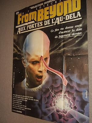 H P Lovecraft's FROM BEYOND - Movie Poster from the H P Lovecraft Film By Stuart Gordon ( About 4...