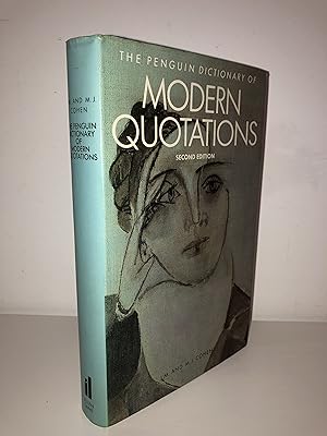 Image du vendeur pour The Penguin Dictionary of Modern Quotations mis en vente par Adventure Bookshop