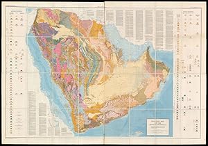 Geologic Map of the Arabian Peninsula.