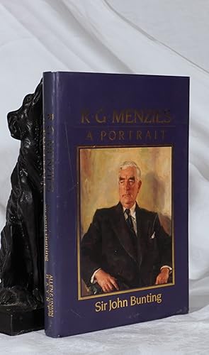 Bild des Verkufers fr R.G.MENZIES. A Portrait zum Verkauf von A&F.McIlreavy.Buderim Rare Books