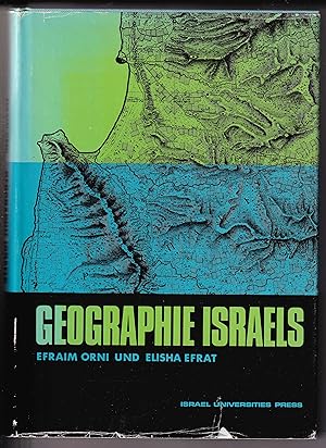 Imagen del vendedor de Geographie Israels a la venta por Kultgut