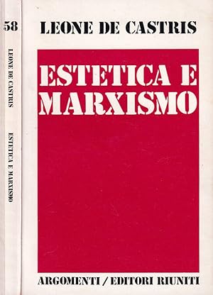 Bild des Verkufers fr Estetica e Marxismo zum Verkauf von Biblioteca di Babele