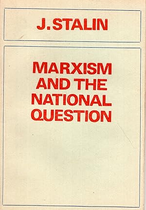 Immagine del venditore per Marxism and the National Question venduto da A Cappella Books, Inc.