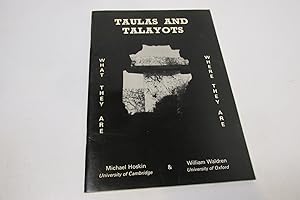 Bild des Verkufers fr Taulas & Tallayots by Michael Hoskin & William Waldren, 1988, paperback book zum Verkauf von Devils in the Detail Ltd