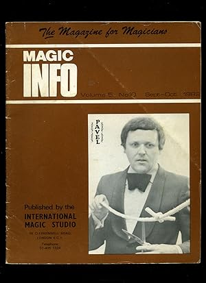 Seller image for Magic Info | The Magazine for Magicians | 1982 Volume 5 Number 10 (September - October) for sale by Little Stour Books PBFA Member
