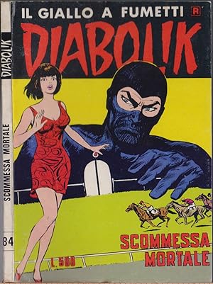 Imagen del vendedor de Diabolik - Scommessa mortale . Ristampa nr. 84 1981 a la venta por libreria biblos