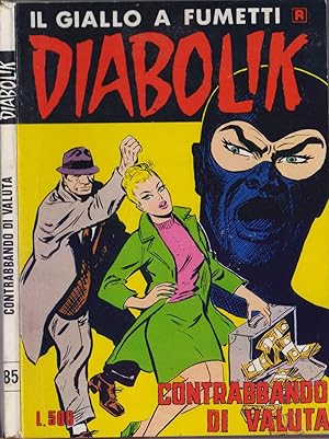 Imagen del vendedor de Diabolik - Scommessa mortale . Ristampa nr. 85- 1982 a la venta por libreria biblos