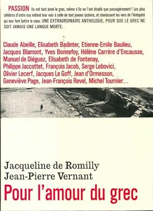 Bild des Verkufers fr Pour l'amour du grec - Elisabeth De Lambilly-Bresson zum Verkauf von Book Hmisphres