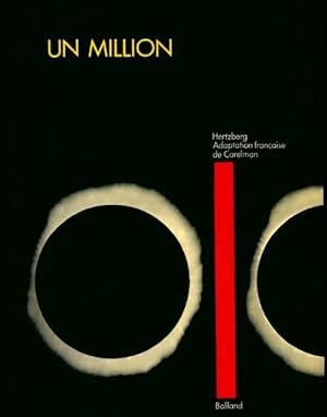 Imagen del vendedor de Un million - Hendrik Hertzberg a la venta por Book Hmisphres