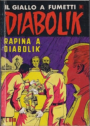 Imagen del vendedor de Diabolik - Rapina a Diabolik. Ristampa nr. 168 - 1985 a la venta por libreria biblos