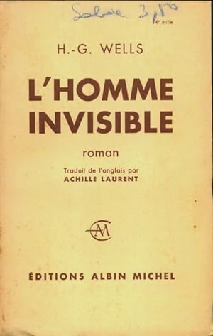 Seller image for L'homme invisible - Herbert George Wells for sale by Book Hmisphres
