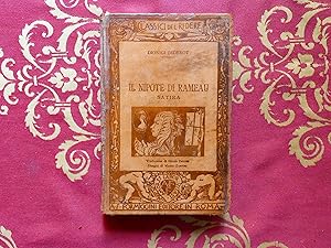 Seller image for Il nipote di Rameau. Satiradi Denis Diderot Formiggini ed. 1929 for sale by Libreria antiquaria Britannico