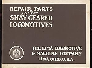 Repair Parts for Shay Geared Locomotives