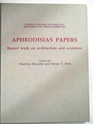 Immagine del venditore per Aphrodisias Papers: recent work on architecture and sculpture venduto da Cotswold Internet Books