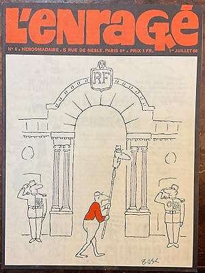 L'Enragé, n.6, 1 juillet 1968