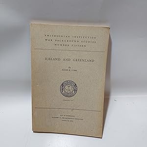 Bild des Verkufers fr Iceland And Greenland (Smithsonian Institution War Background Studies Number Fifteen) zum Verkauf von Cambridge Rare Books