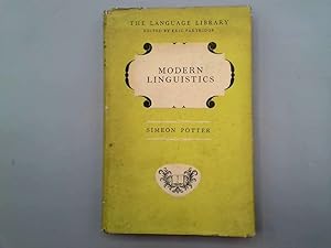 Seller image for Modern Linguistics. The Language Library edited by Eric Partridge. for sale by Goldstone Rare Books