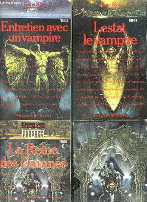 Image du vendeur pour Chroniques des vampires - Coffret 3 volumes : entretien avec un vampire + lestat le vampire + la reine des damnes mis en vente par Le-Livre