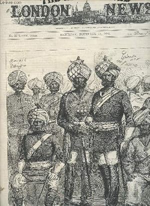 Seller image for The Illustrated London News n2272 vol.LXXXI saturday november 18 1882 - Officiers, non-commissioned officiers and men of the indian contingent on a visit to england - The new M.P.for Edinburgh - Mr A.M.Broadley - old jewish woman of cairo etc. for sale by Le-Livre