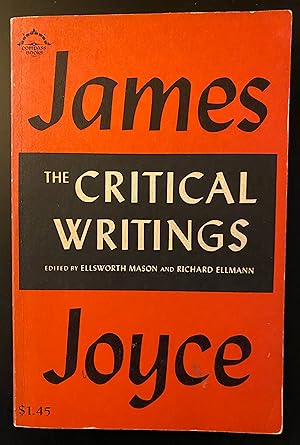 Seller image for The Critical Writings of James Joyce for sale by Margaret Bienert, Bookseller