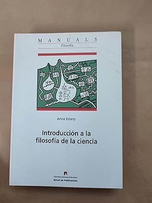 Imagen del vendedor de Introduccion a la filosofia de la ciencia a la venta por LIBRERIA ANTICUARIA LUCES DE BOHEMIA