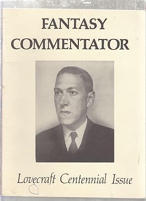 Fantasy Commentator Vol. VII, No. 1, Fall 1990: Lovecraft Centennial Issue