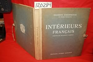 Seller image for Interieurs Francais Documents D'Architecture Art Francais Contemporian COMPLETE French Interiors for sale by Princeton Antiques Bookshop