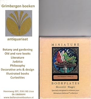 Bild des Verkufers fr Moonlit Magic, Miniature bookplates to enhance miniature books zum Verkauf von Grimbergen Booksellers