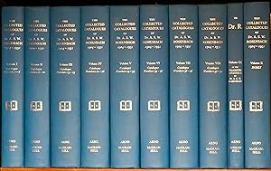 The Collected Catalogues of Dr. A. S. W. Rosenbach, 1904-1951, 10 volumes [complete]