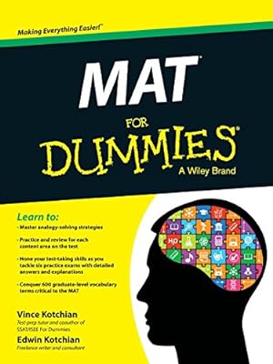 Seller image for MAT For Dummies for sale by Reliant Bookstore