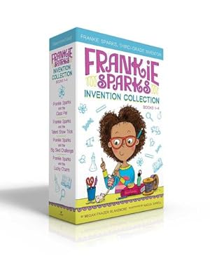 Seller image for Frankie Sparks Invention Collection Books 1-4: Frankie Sparks and the Class Pet; Frankie Sparks and the Talent Show Trick; Frankie Sparks and the Big . Charm (Frankie Sparks, Third-Grade Inventor) by Blakemore, Megan Frazer [Paperback ] for sale by booksXpress