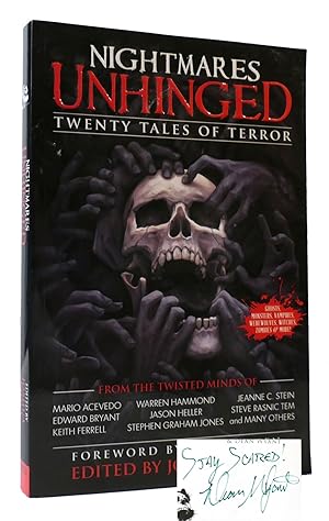 Seller image for NIGHTMARES UNHINGED Twenty Tales of Terror for sale by Rare Book Cellar