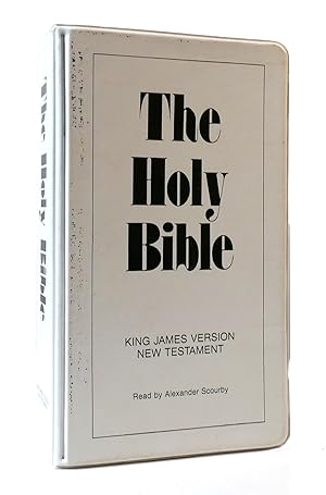 Seller image for THE HOLY BIBLE KING JAMES VERSION READ BY ALEXANDER SCOURBY 12 CASSETTE SET for sale by Rare Book Cellar