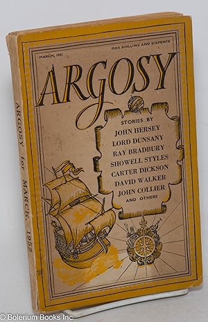 Seller image for Argosy: vol. 13, #3, March 1952 for sale by Bolerium Books Inc.