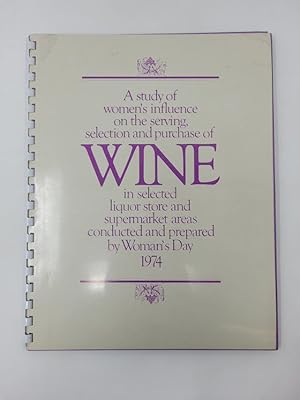 A study of women's influence on the serving, selection and purchase of wine in selected liquor st...