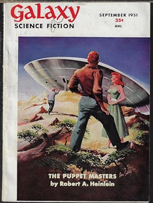 Seller image for GALAXY Science Fiction: September, Sept. 1951 ("The Puppet Masters") for sale by Books from the Crypt