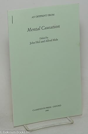 Seller image for Thinking Causes for sale by Bolerium Books Inc.