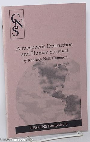 Imagen del vendedor de Atmospheric destruction and human survival a la venta por Bolerium Books Inc.