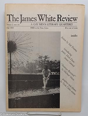 Image du vendeur pour The James White Review: a gay men's literary quarterly; vol. 2, #1, Fall, 1984: introducing poets Mick Dean & James Conrad mis en vente par Bolerium Books Inc.