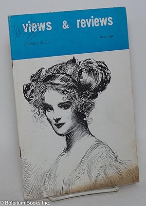 Seller image for Views & Reviews: vol. 1, #2, Fall 1969 for sale by Bolerium Books Inc.