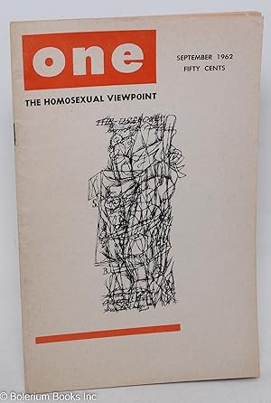 Image du vendeur pour ONE Magazine; the homosexual viewpoint; vol. 10, #9, September 1962 mis en vente par Bolerium Books Inc.