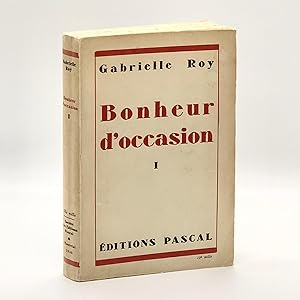 Seller image for Bonheur d'occasion, I [Published in English as The Tin Flute]. for sale by Black's Fine Books & Manuscripts