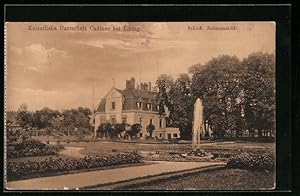 Ansichtskarte Cadinen bei Elbing, Schloss, Seitenansicht