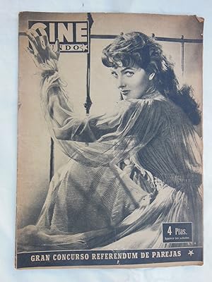 ANTIGUA REVISTA / OLD MAGAZINE: CINE MUNDO. Año II, N 46, 31 Enero 1953. URSULA THIESS EN PORTADA