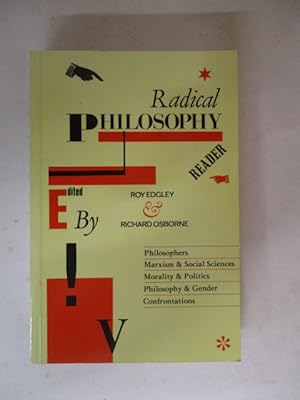 Seller image for Radical Philosophy Reader for sale by GREENSLEEVES BOOKS