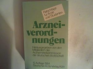 Immagine del venditore per Arzneiverordnungen : Ratschlge fr rzte und Studenten. venduto da ANTIQUARIAT FRDEBUCH Inh.Michael Simon