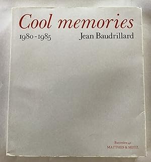 Bild des Verkufers fr Cool memories : 1980 - 1985. zum Verkauf von Antiquariat Peda