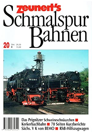 Zeunert`s Schmalspurbahnen, Heft 20.