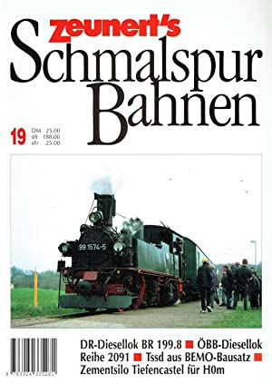 Zeunert`s Schmalspurbahnen, Heft 19.